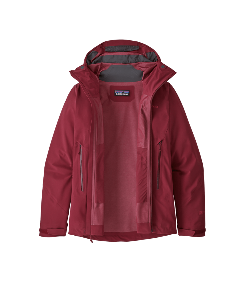 Patagonia Womens Galvanized Jacket Roamer Red-7
